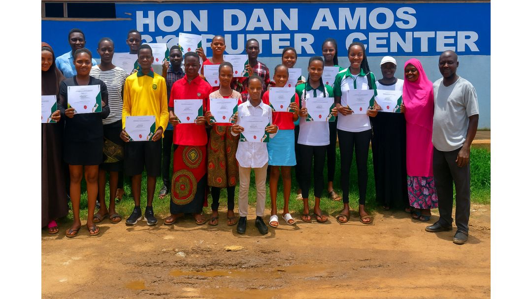 Empowering the Youth: Hon. Dan Amos Free Computer Centre Graduates Another Batch