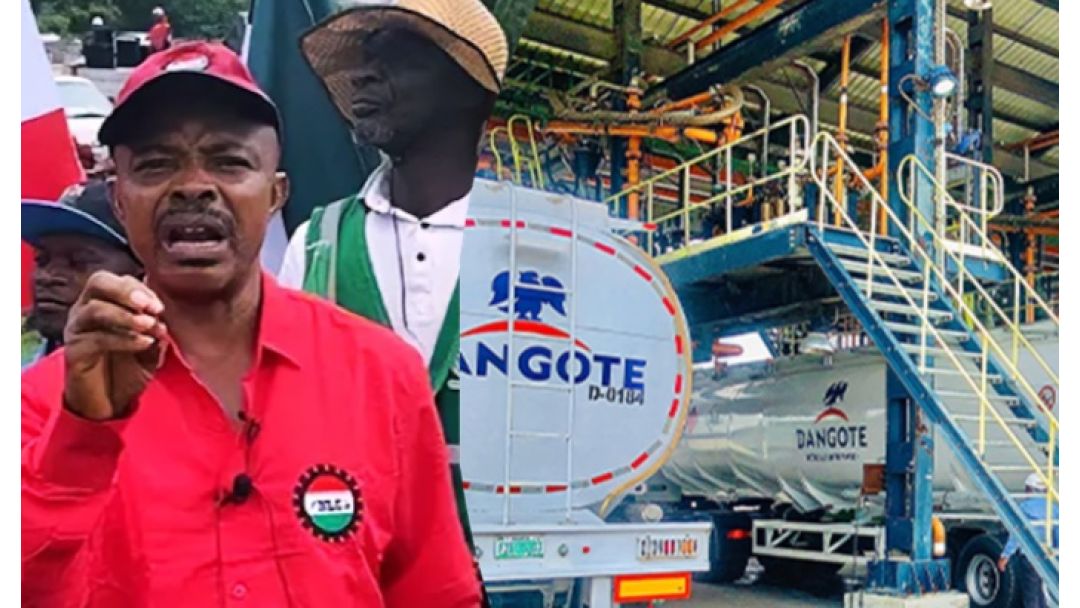 Ƙungiyar Ƙwadago ta Ƙasa (NLC) Ta Umurci Yajin Aiki Kan Masana’antar Man Dangote, Ta Ce Dole a Tsayar da Raini da Rainin Doka