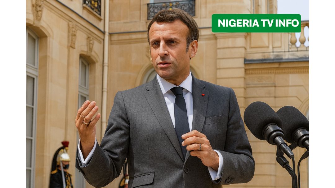 Macron Ṣèlérí Láti Ṣe Àfikún Ìbáṣepọ̣ Lórí Ìjàkadi Sí Ìṣẹ̀lẹ̀ Ọ̀tẹ̀lẹ̀mẹ́sìn Ní Nàìjíríà Lẹ́yìn Ìbánisọ̀rò Pẹ̀lú Tinubu
