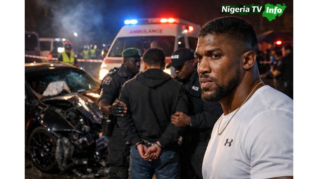 Anthony Joshua Fi Ẹkún Rọra, Ṣe Iranti Awọn Ọrẹ Rẹ Tí Wọn Ku Nípa Ijàmbá