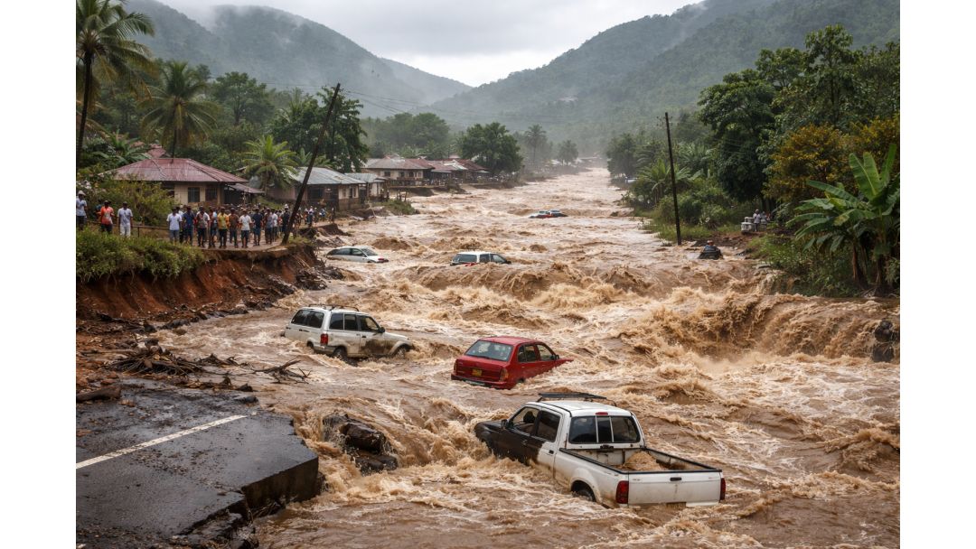 Featured image: Flooding Kills 10 In Northeastern South Africa, Forces Closure Of Kruger National Park