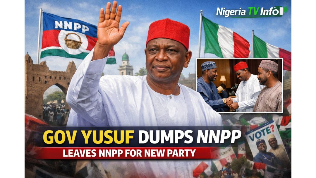 Gọvanọ Kano, Yusuf, Hapụrụ NNPP Mgbe Izu Ole Na Ole Nke Asịrị