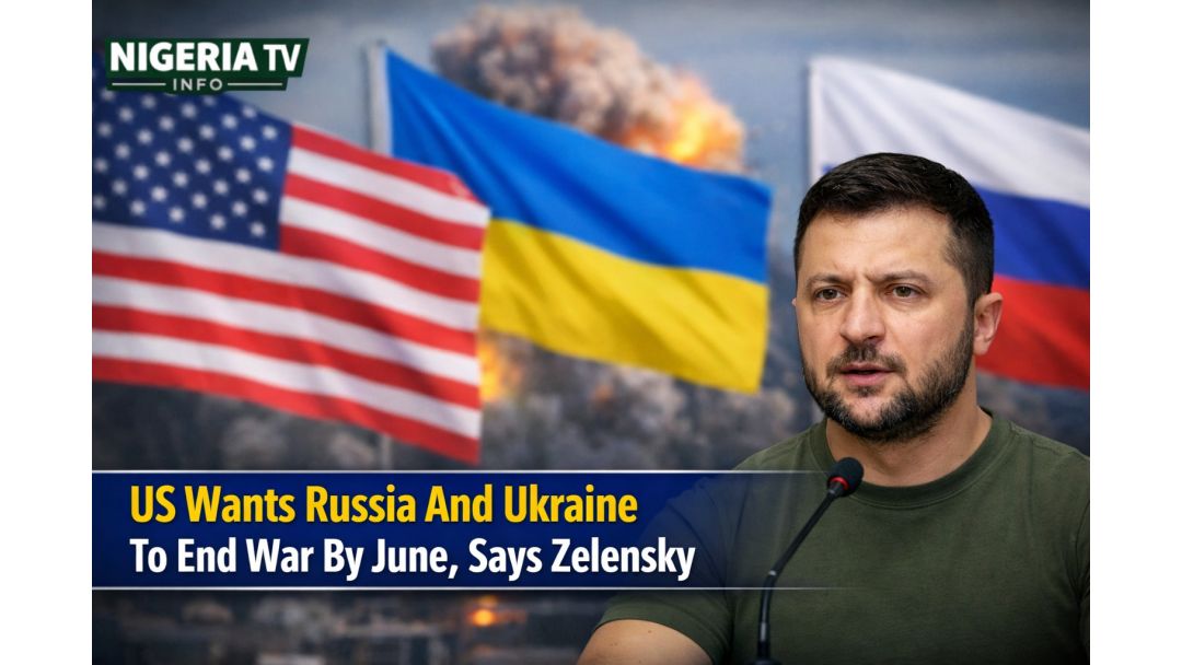 Amẹrika fẹ́ kí Rọ́ṣíà àti Ukurénì parí ogun náà kí o tó di oṣù Karùn-ún (June), ni Zelensky sọ.