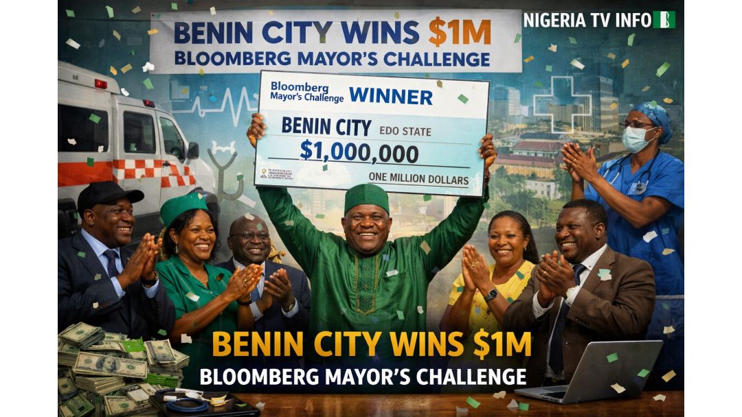 Ìlú Benin Ní Edo Ṣàṣeyọrí $1m Nínú Àṣàyàn Bloomberg Mayor’s Challenge