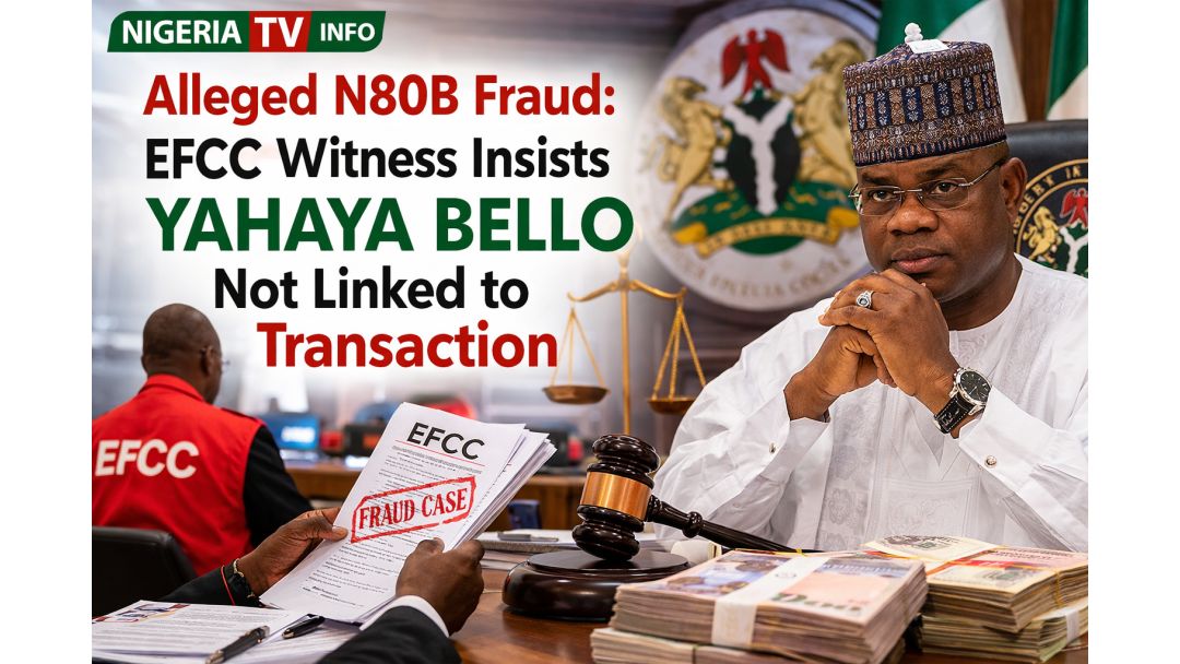 Ebubo Izu Ohi Naira Ijeri 80: Onyeàmà EFCC Sịrị na A naghị Ejikọ Yahaya Bello na Ahịa Ego ahụ
