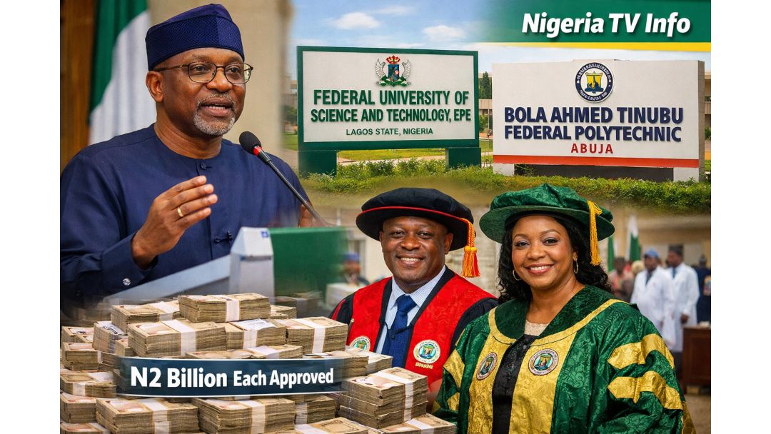 Gwamnatin Tarayya Ta Amince da Naira Biliyan 2 Ga Jami’ar Epe da Tinubu Polytechnic