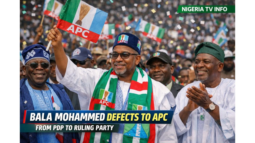 Gwamnan Bauchi Bala Mohammed Zai Koma APC Gobe