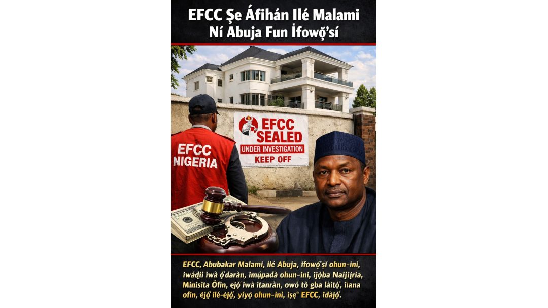 EFCC Ebipụtara Ụlọ Malami Dị Na Abuja Maka Ịkwụ Ụgwọ