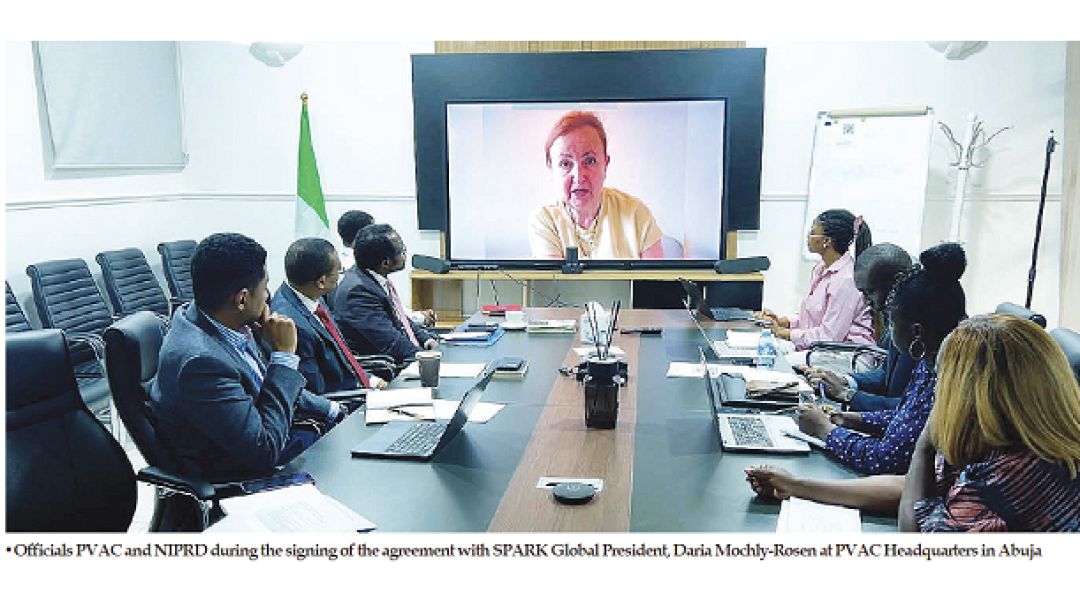 NIPRD na SPARK Global ejikọta ọnụ iji melite ma kwalite mmepe ohuru n’ihe gbasara ahụike.