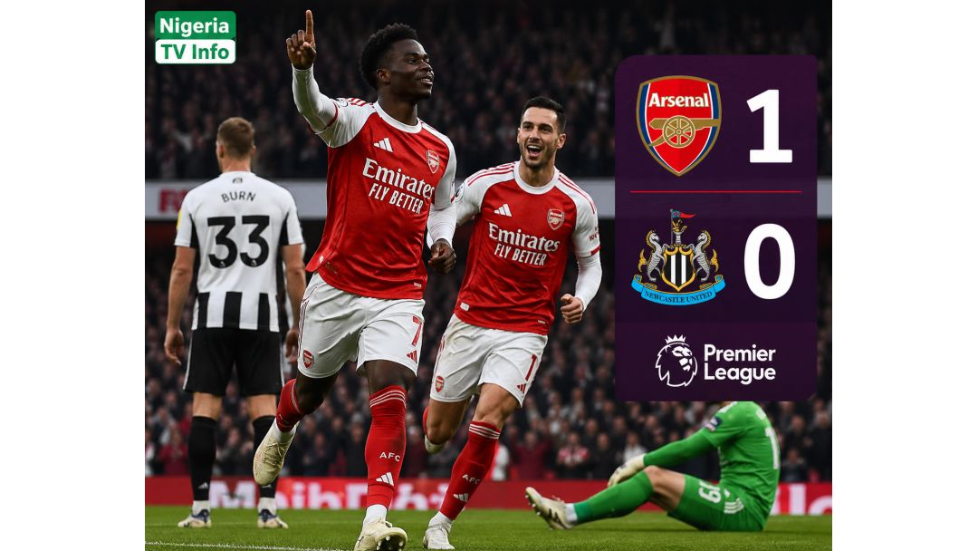 Arsenal 1-0 Newcastle United: Arsenal Ji Na Mmeri Dị Mkpa Na Emirates