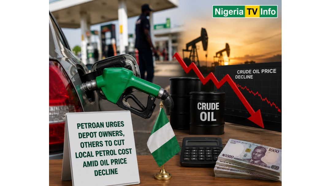 Featured image: PETROAN Urges Depot Owners, Marketers to Cut Petrol Prices as Global Oil Prices Fall